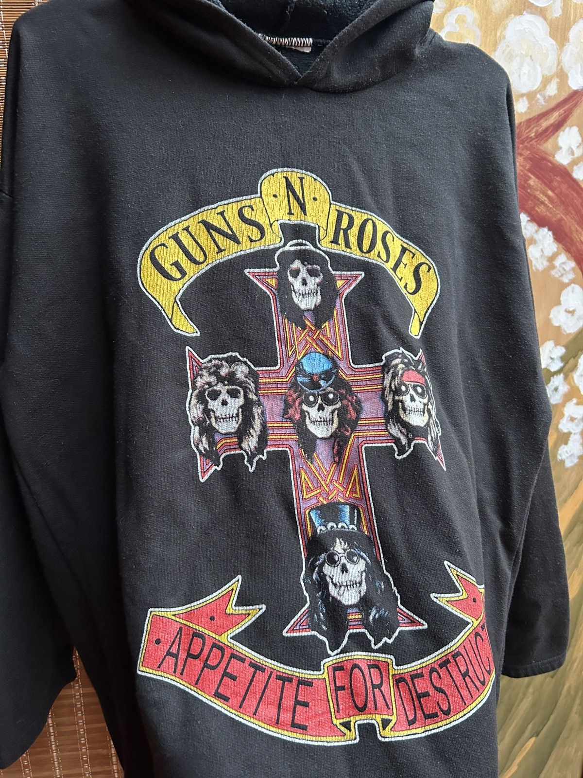 Band Tees × Vintage Vintage Guns n’ Roses Appetite For Destruction Hoodie Size US M / EU 48-50 / 2 - 5 Thumbnail