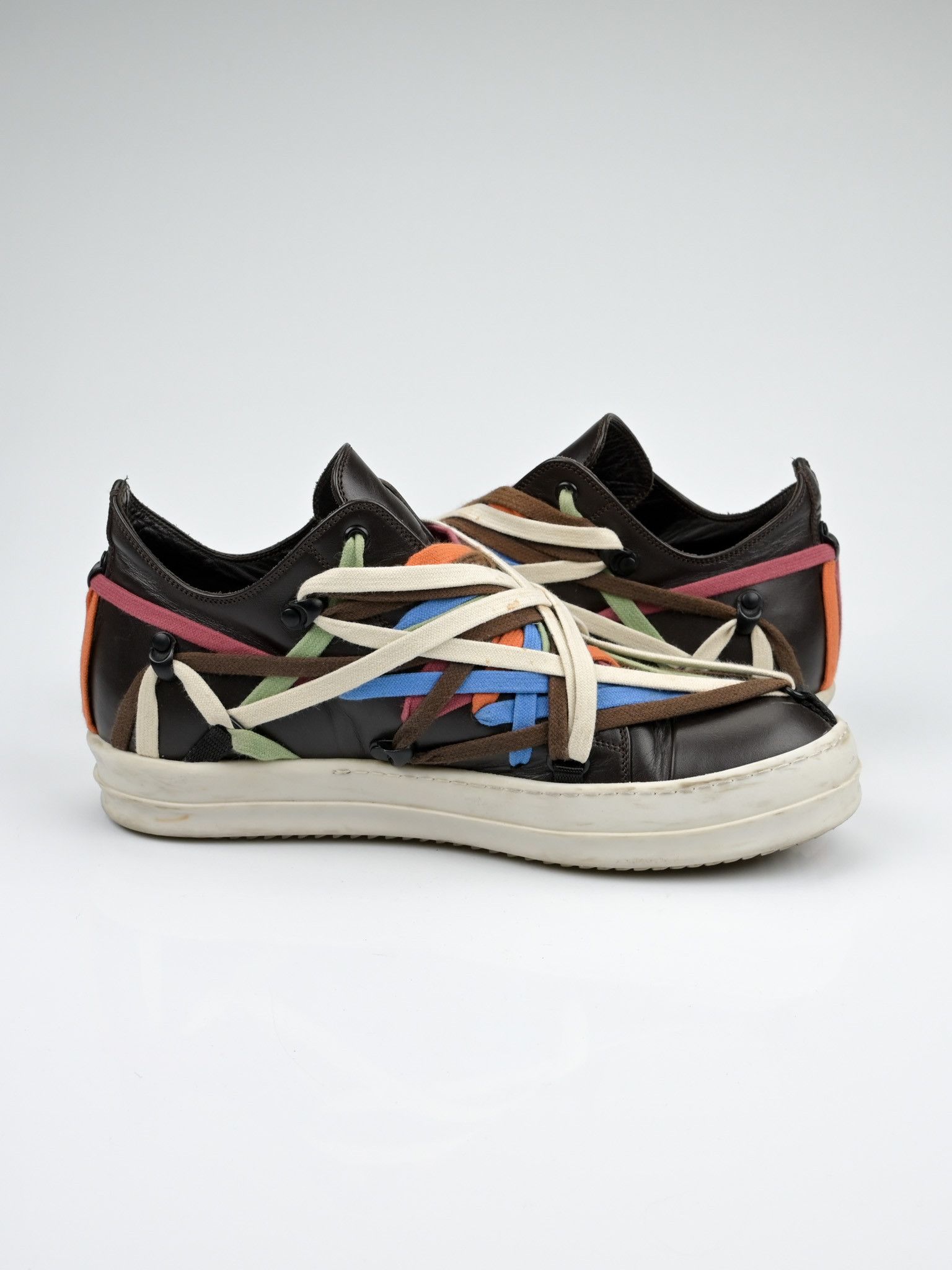 Rick Owens Multicolor Megalace Ramones Size US 9.5 / EU 42-43 - 5 Thumbnail