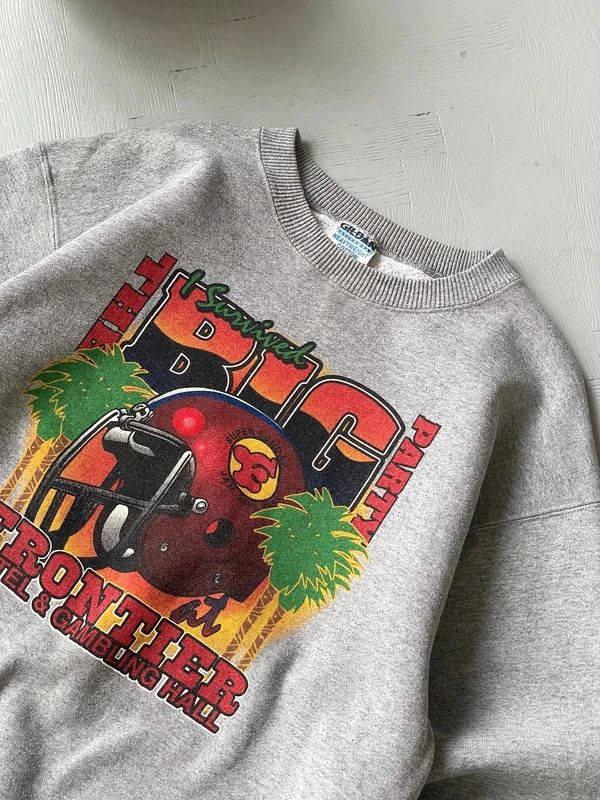 Other Vintage American Football Baggy Crewneck Sweatshirt Size US L / EU 52-54 / 3 - 4 Thumbnail