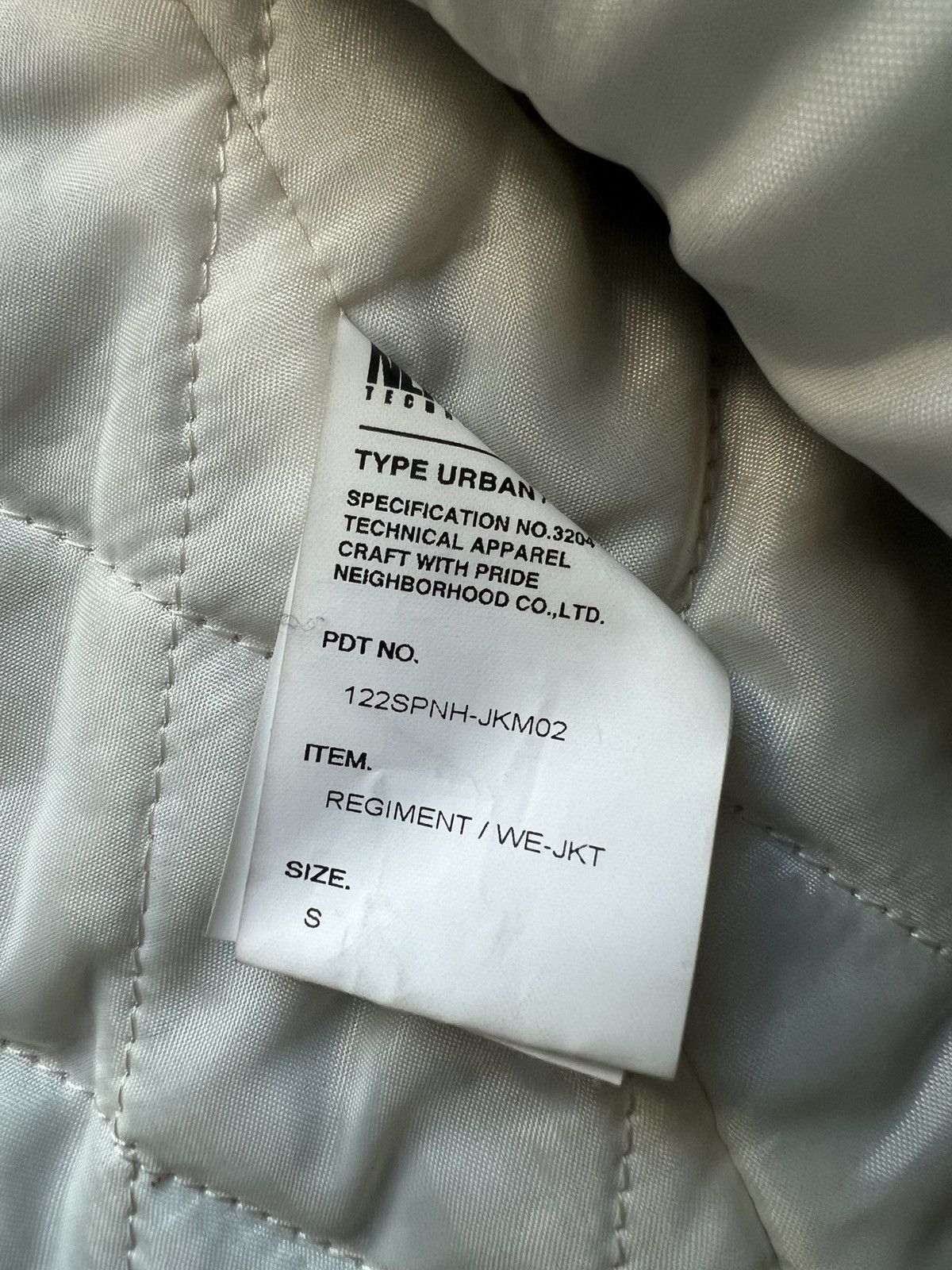 Neighborhood Neighborhood Archive FW12 Regiment Baseball Jacket Size US S / EU 44-46 / 1 - 13 Thumbnail