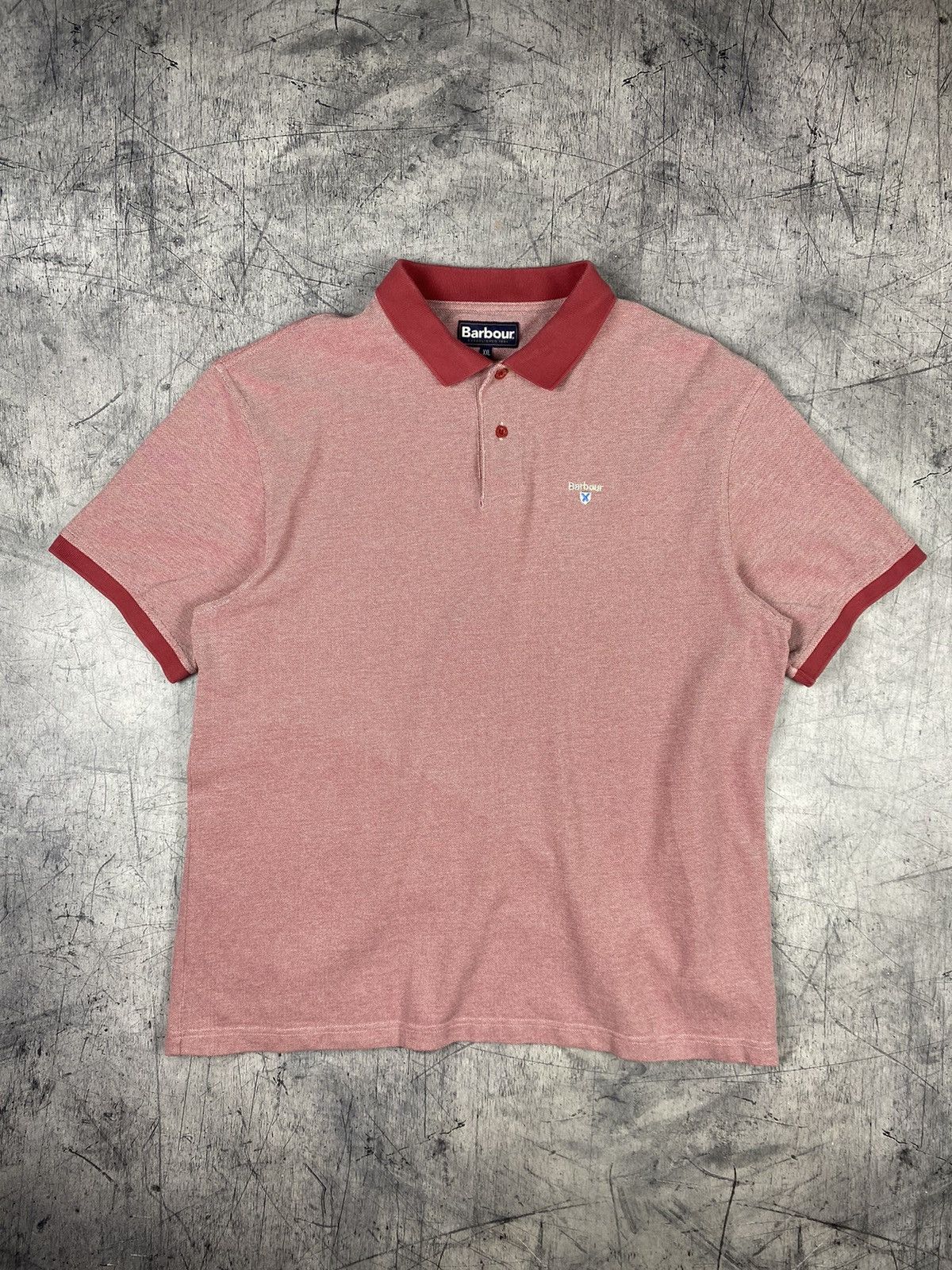 Barbour Vintage Barbour Designer Polo Shirt Size US XXL / EU 58 / 5 - 2 Thumbnail