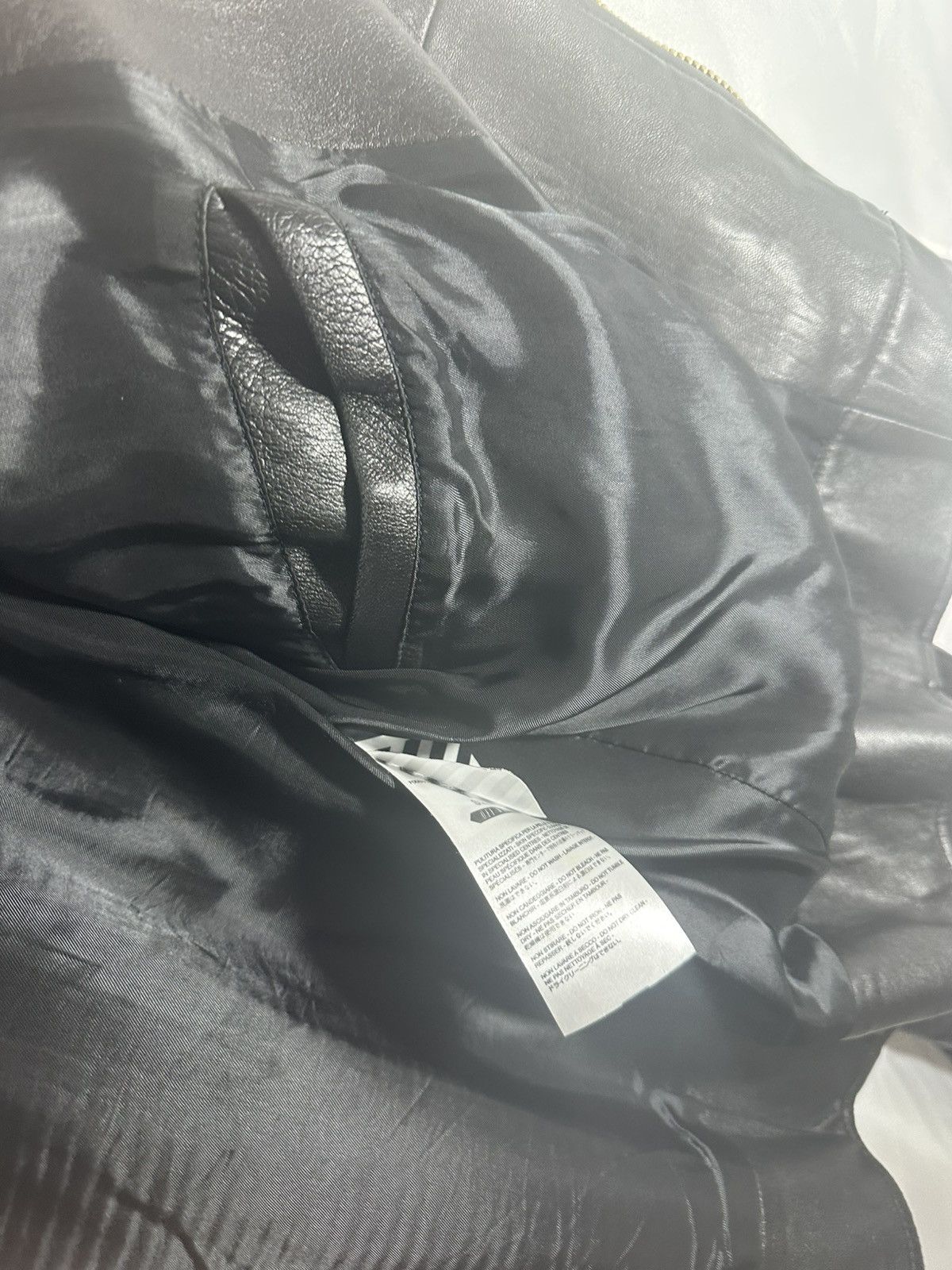 Off-White OFF WHITE LEATHER JACKET STRIPER Size US L / EU 52-54 / 3 - 11 Thumbnail