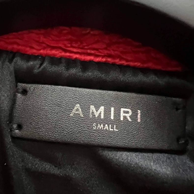 Amiri Amiri Red Collar Jacket Coat Size US S / EU 44-46 / 1 - 2 Thumbnail