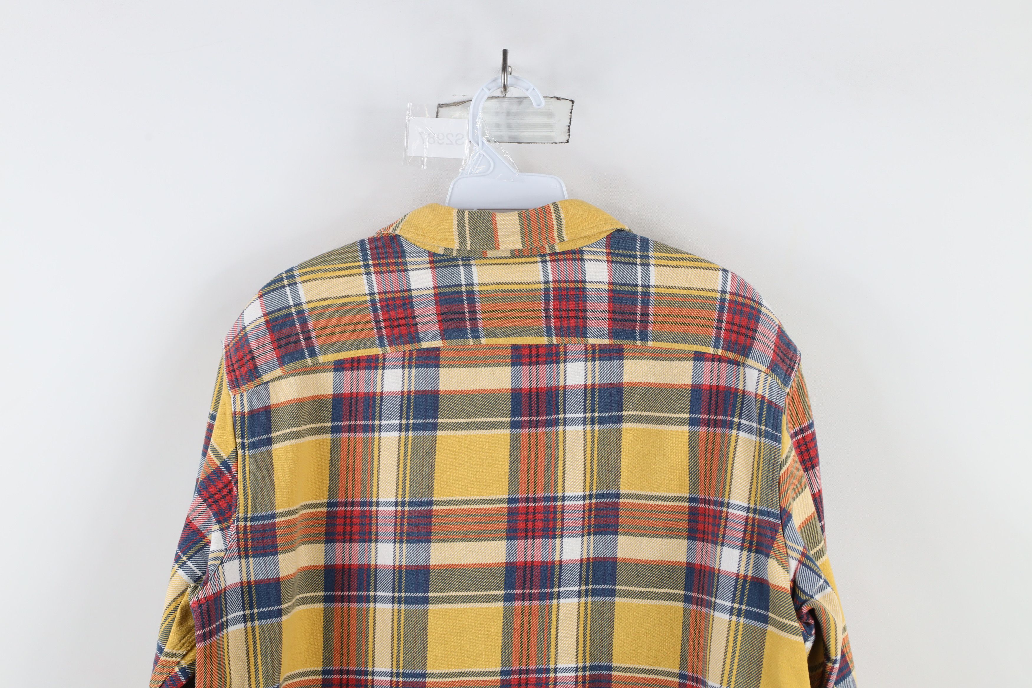Polo Ralph Lauren Vintage 90s Ralph Lauren Heavy Flannel Button Shirt Plaid Size US L / EU 52-54 / 3 - 11 Thumbnail