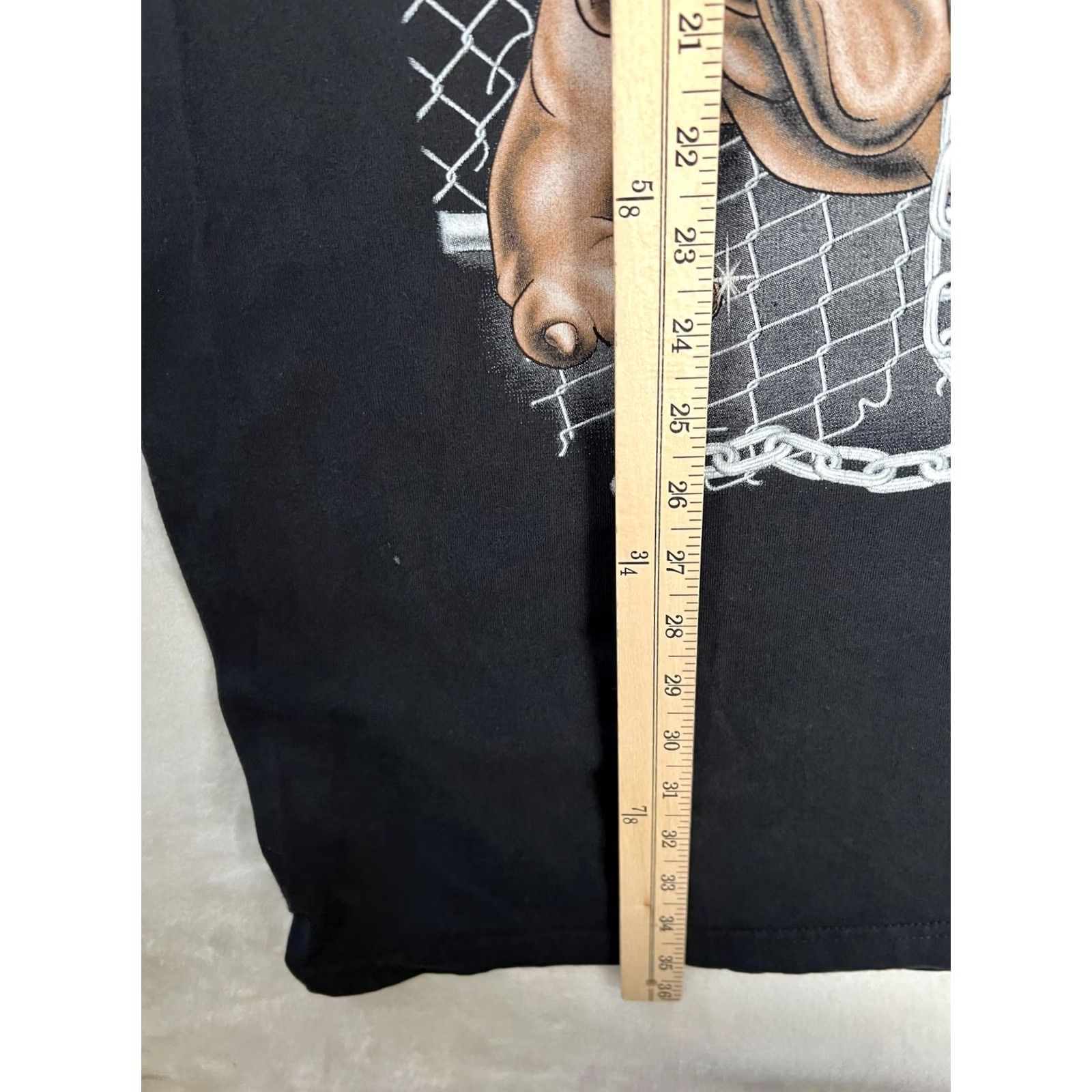 Vintage PRO Bulldog "Where My Dog ?" T-Shirt Mens 4XLT Black Streetwear Short Sleeve Crew Neck Graphic Print Vintage 90s Fashion Mens Big & Tall Size US XXL / EU 58 / 5 - 6 Thumbnail