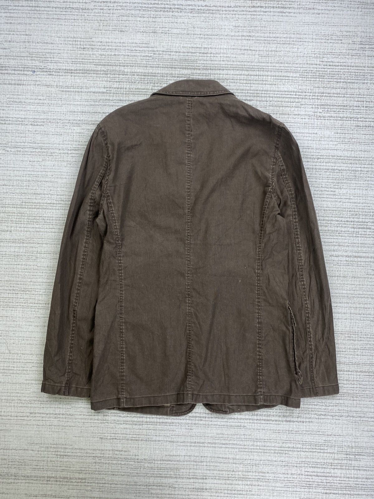 Designer × Patrick Cox × Vintage Vintage Patrick Cox Double Collar Buttoned Jacket Size US S / EU 44-46 / 1 - 2 Thumbnail