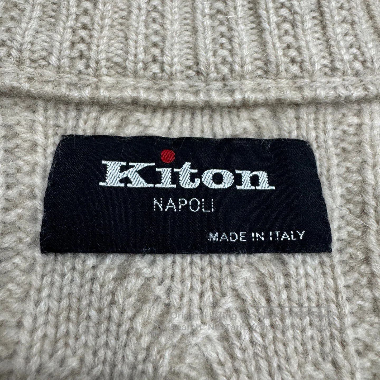 Kiton KITON Luo Ma Mao Knit Cardigan| Size US M / EU 48-50 / 2 - 3 Thumbnail