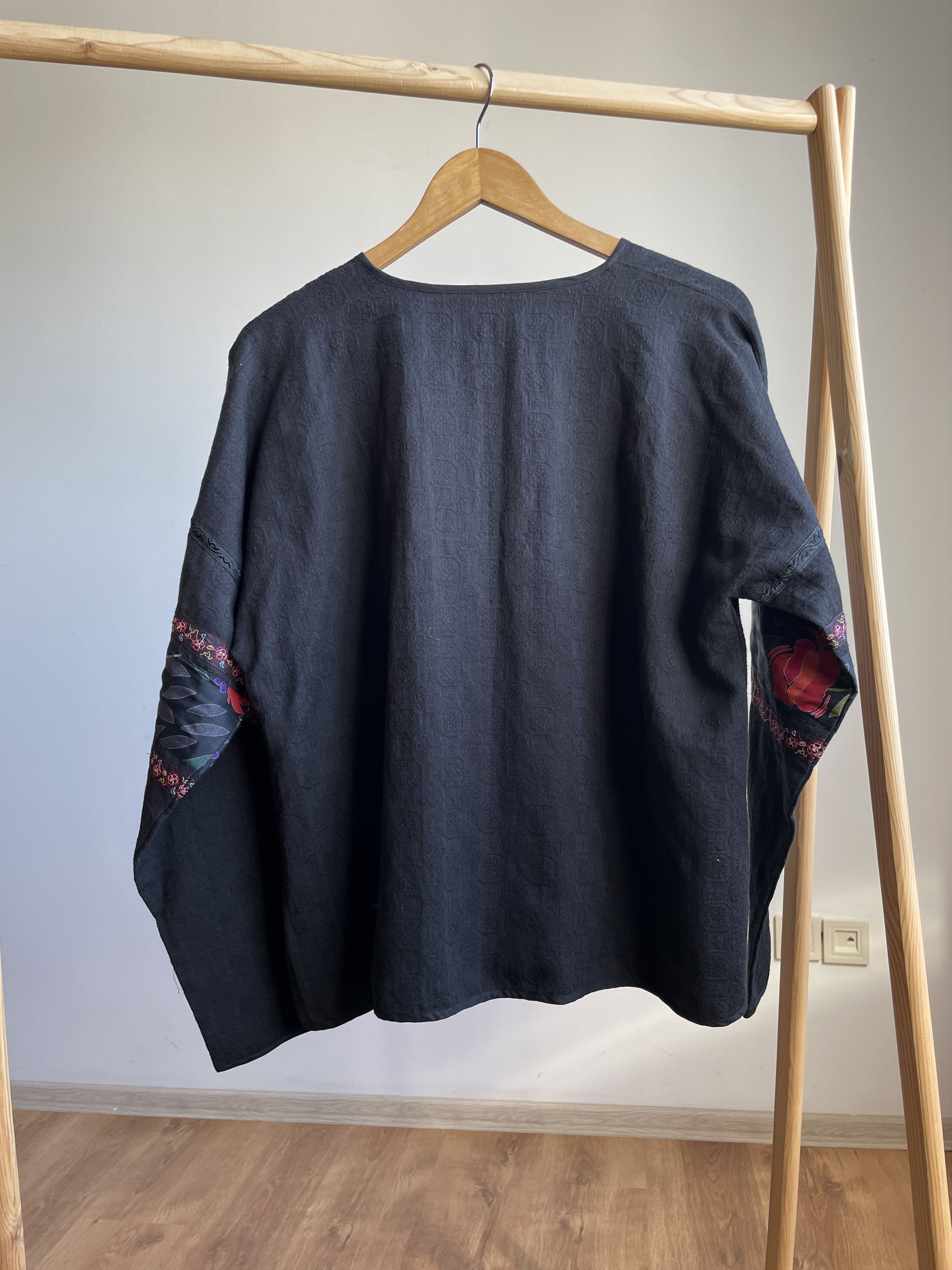 Gudrun Sjoden Gudrun Sjoden Womens Cotton Blend Kimono Jacket Size XL / US 12-14 / IT 48-50 - 2 Thumbnail