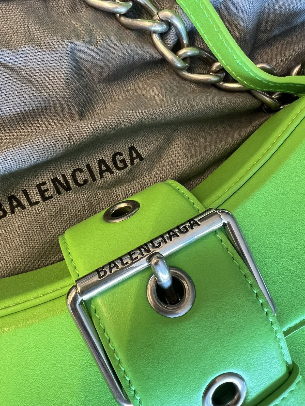 Balenciaga Balenciaga Lindsay green small bag Size ONE SIZE - 2 Thumbnail