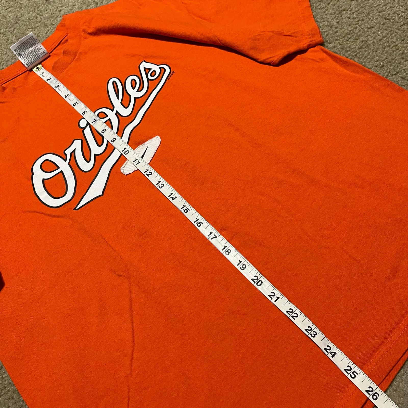 Nike Nike 2006 Orioles Nike Patched Logo MLB Orange Shirt Large Size US L / EU 52-54 / 3 - 6 Thumbnail