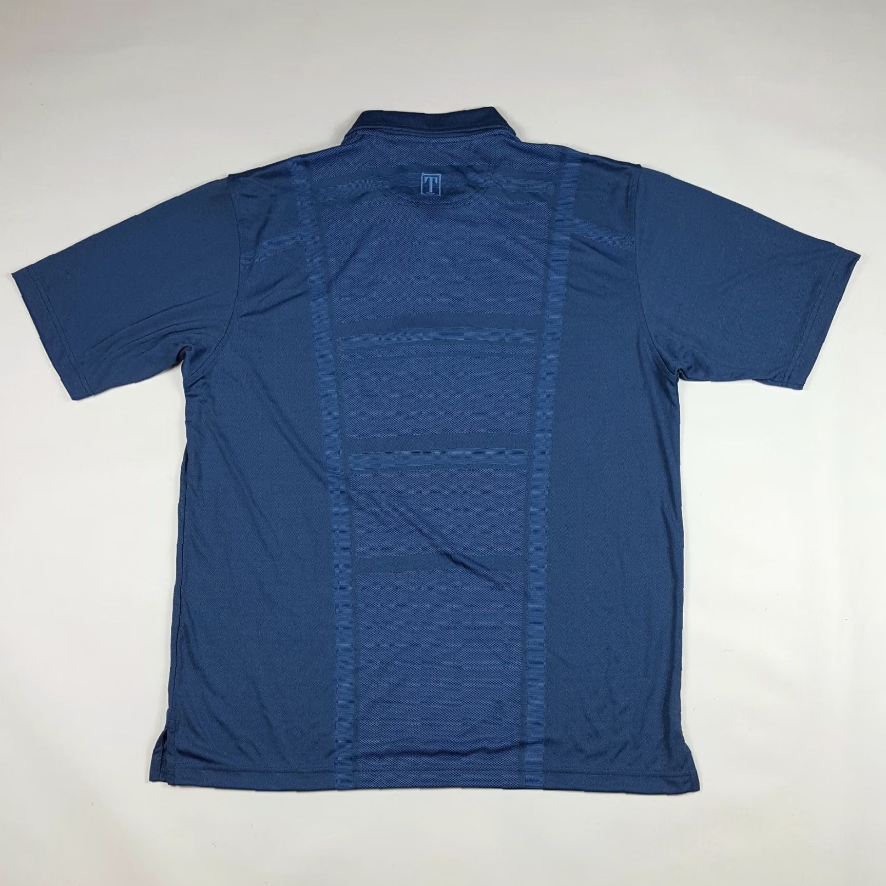 Vintage VINTAGE Tehama Golf Polo Shirt Mens XL Blue Short Sleeve Collared Knit Button Logo Striped 90s Retro Sports Tennis Casual All Seasons Shirt Size US XL / EU 56 / 4 - 6 Thumbnail