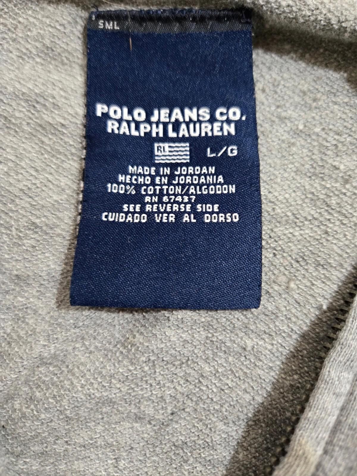 Polo Ralph Lauren Womens Polo Jeans Co. Ralph Lauren Hoodie Vintage Large Size L / US 10 / IT 46 - 3 Thumbnail