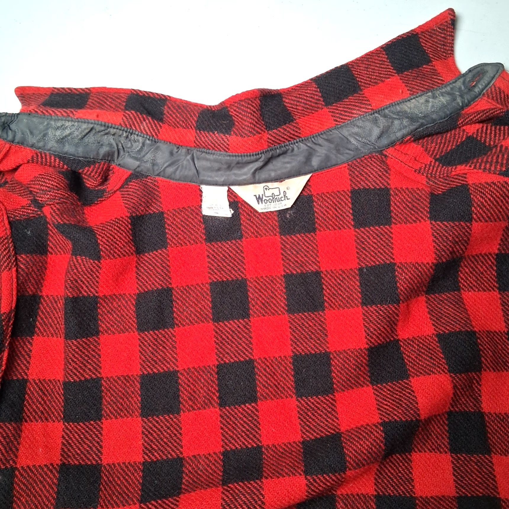 Vintage VINTAGE Woolrich Shirt Jacket L Red Buffalo Plaid Wool Blend USA Made Work Shirt Jacket Mens L Red Buffalo Plaid Woolrich Woolen Mills Size US L / EU 52-54 / 3 - 7 Thumbnail