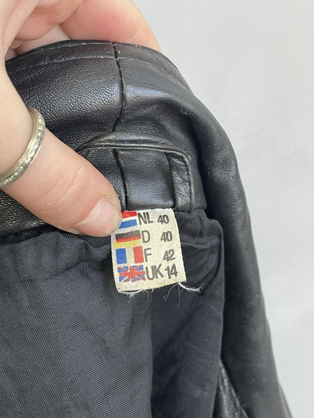 Schott Leather biker style moto jacket harley favidson legrandebleu Size US S / EU 44-46 / 1 - 12 Thumbnail