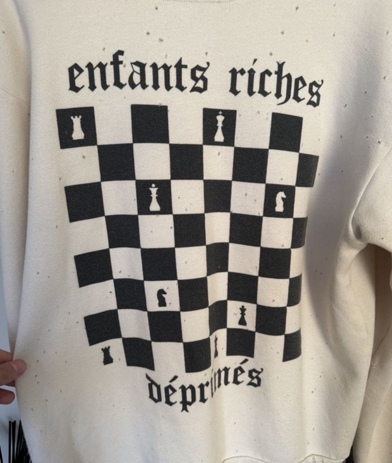 Enfants Riches Deprimes Chessboard Sweatshirt Size US M / EU 48-50 / 2 - 5 Thumbnail