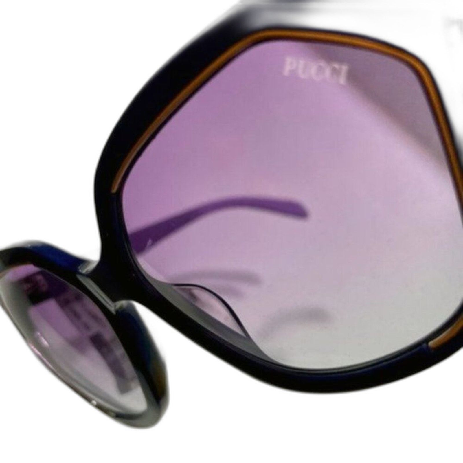 Emilio Pucci Emilio Pucci 59mm Geometric Sunglasses Purple Size ONE SIZE - 6 Thumbnail