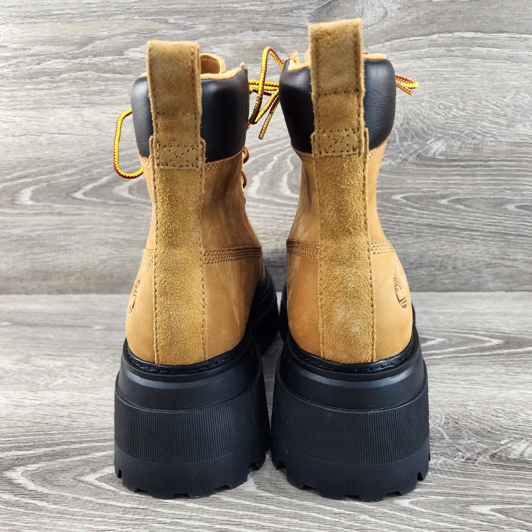Timberland Timberland Boots Sky 6-Inch Lace Up Nubuck Leather Platform Brown Womens 9.5 Timberland Sky 6-Inch Boots Women Size 9.5 Brown Nubuck Leather Platform Size US 10 / IT 40 - 6 Thumbnail