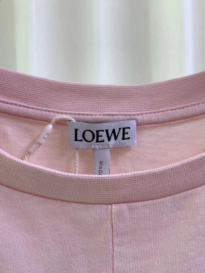 Loewe LOEWE Classic Logo irregular short sleeve T-shirt Size XS / US 0-2 / IT 36-38 - 3 Thumbnail