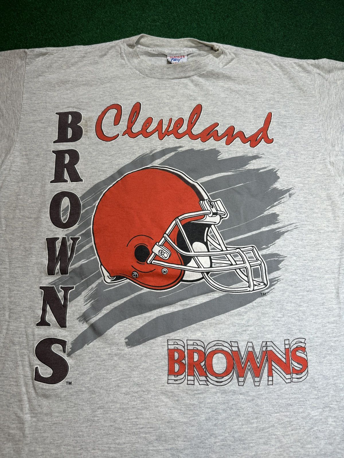 NFL × Vintage Vintage 90s Cleveland Browns One Size Fits All Night Shirt Size ONE SIZE - 2 Thumbnail