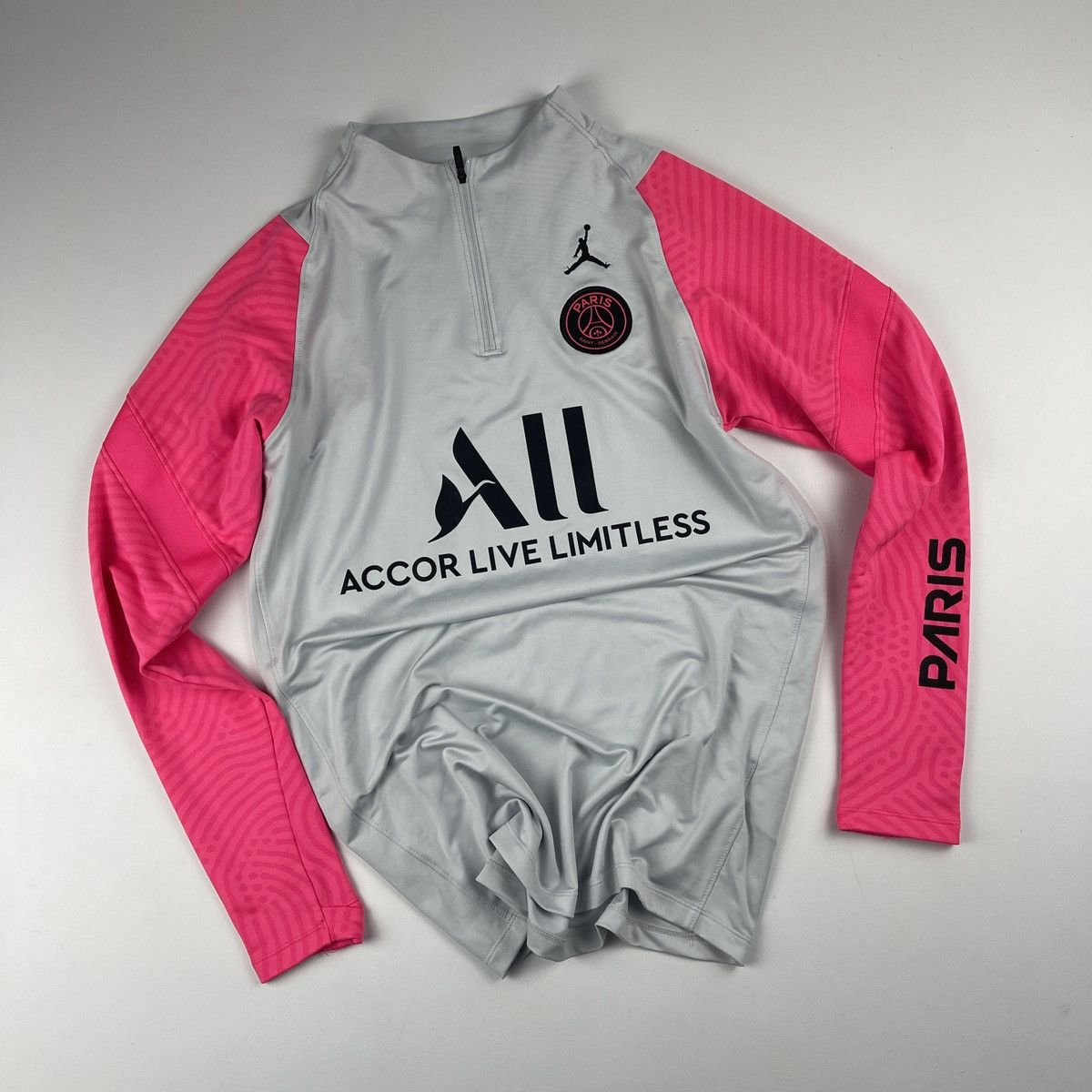 Jordan Brand Jordan PSG 20/21 Soccer Training Long Sleeve T Shirt Size US S / EU 44-46 / 1 - 2 Thumbnail