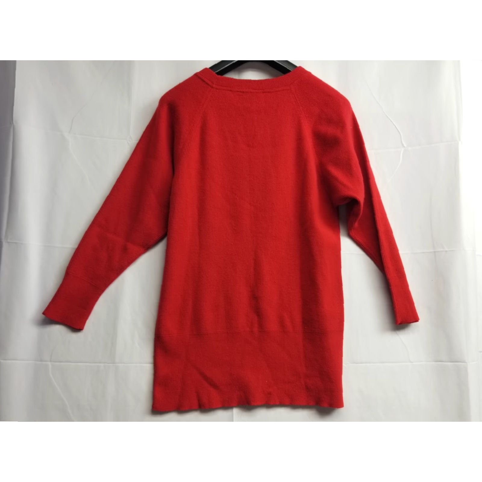 Vintage VINTAGE Belford Sweater Womens Small Red Crew Neck Long Sleeve 100% Cashmere Pullover Knit Long Size S / US 4 / IT 40 - 2 Thumbnail