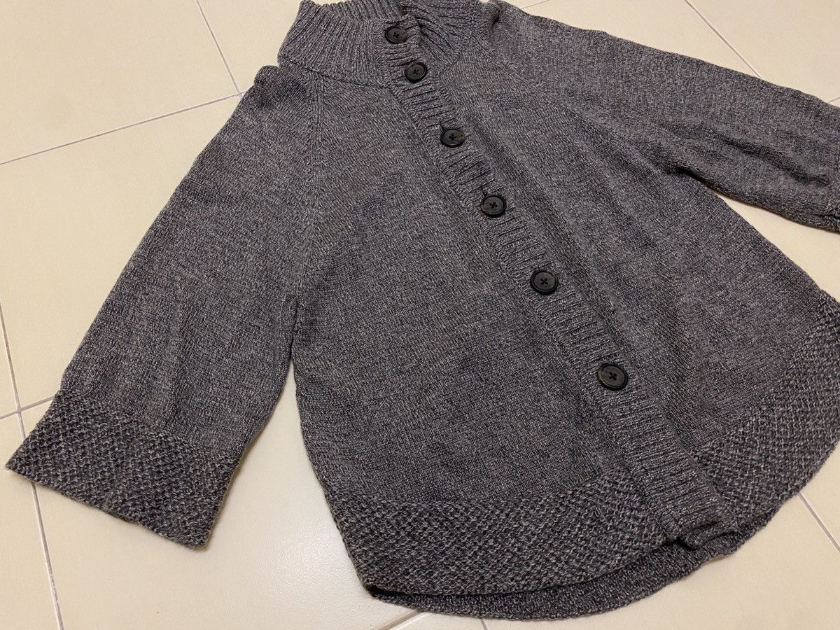 Japanese Brand 23 Homme 3/4 Sleeve Knit Sweater Size M / US 6-8 / IT 42-44 - 2 Thumbnail