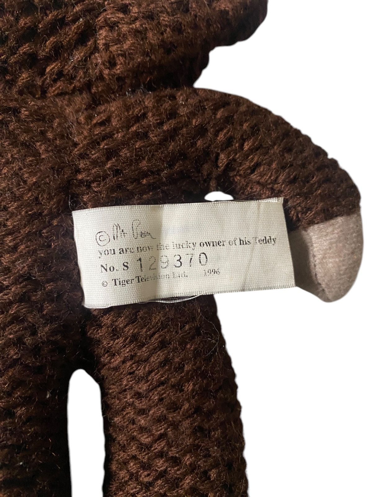Vintage 1996 Mr Bean Teddy Bear :) Size ONE SIZE - 10 Thumbnail