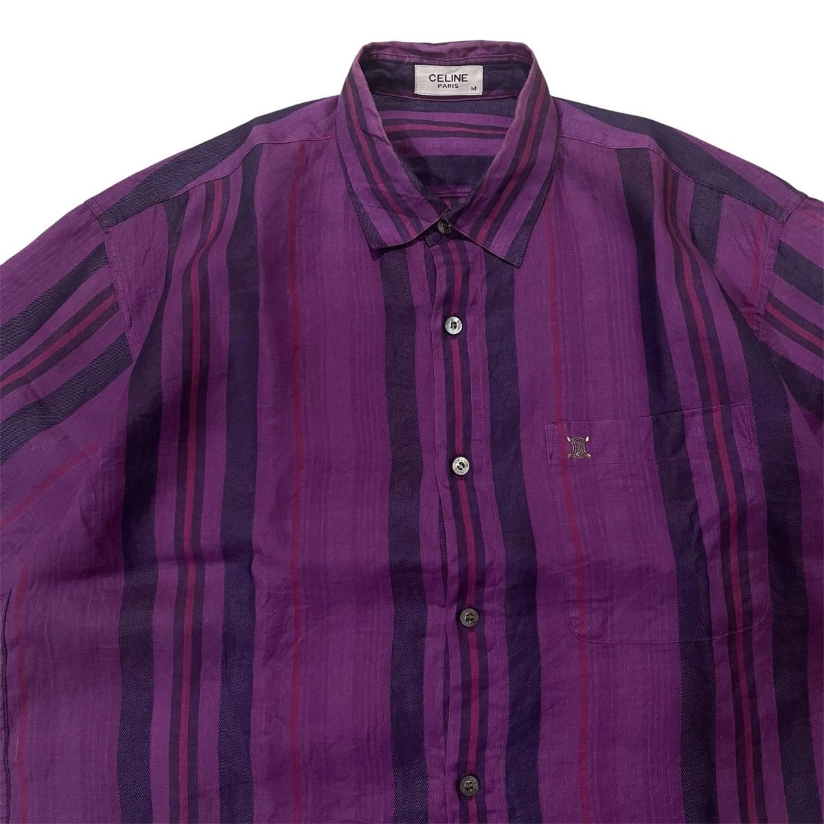 Celine 90’s Celine shirt luxury Size US L / EU 52-54 / 3 - 2 Thumbnail