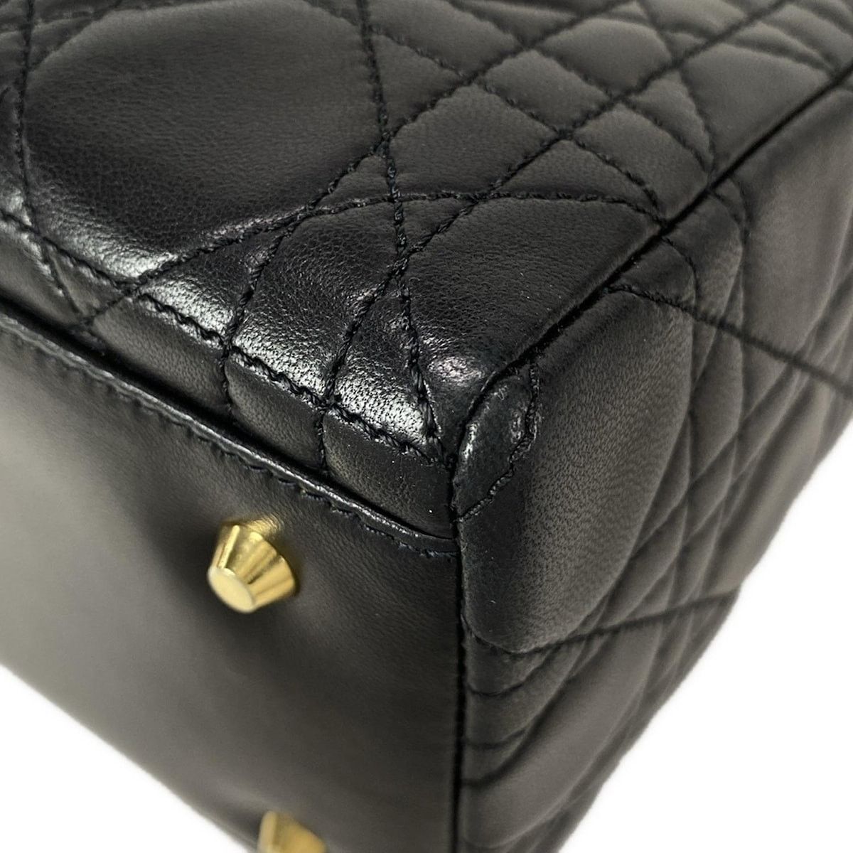 Dior DIOR Lady Dior Medium Bag Handbag Size ONE SIZE - 6 Thumbnail