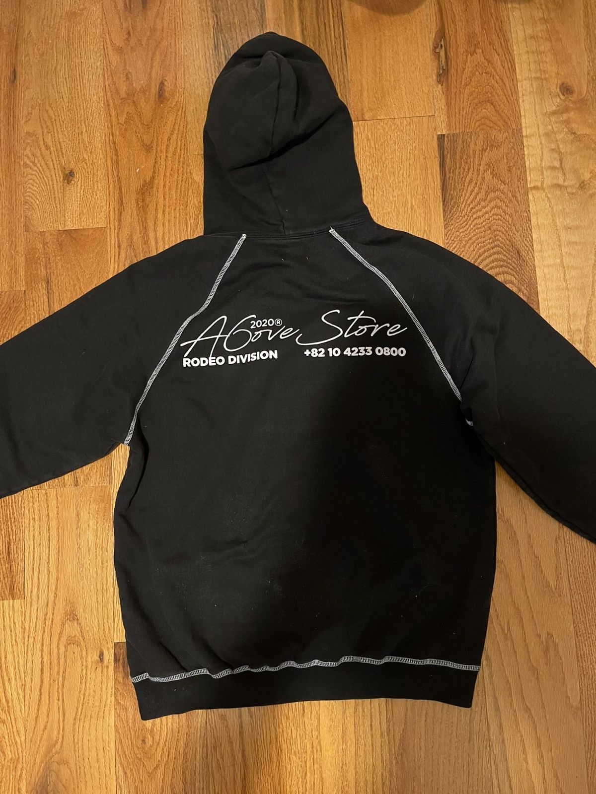 Above the Rim Black A60VE hoodie AOMG Size US M / EU 48-50 / 2 - 2 Thumbnail