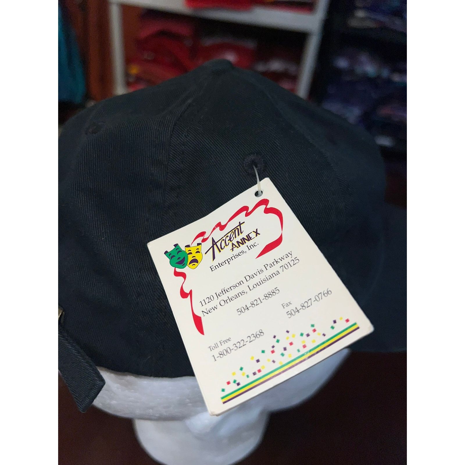 Vintage Vintage Mardi Gras Hat Accent Annex New Orleans Headwear NWT Size ONE SIZE - 5 Thumbnail