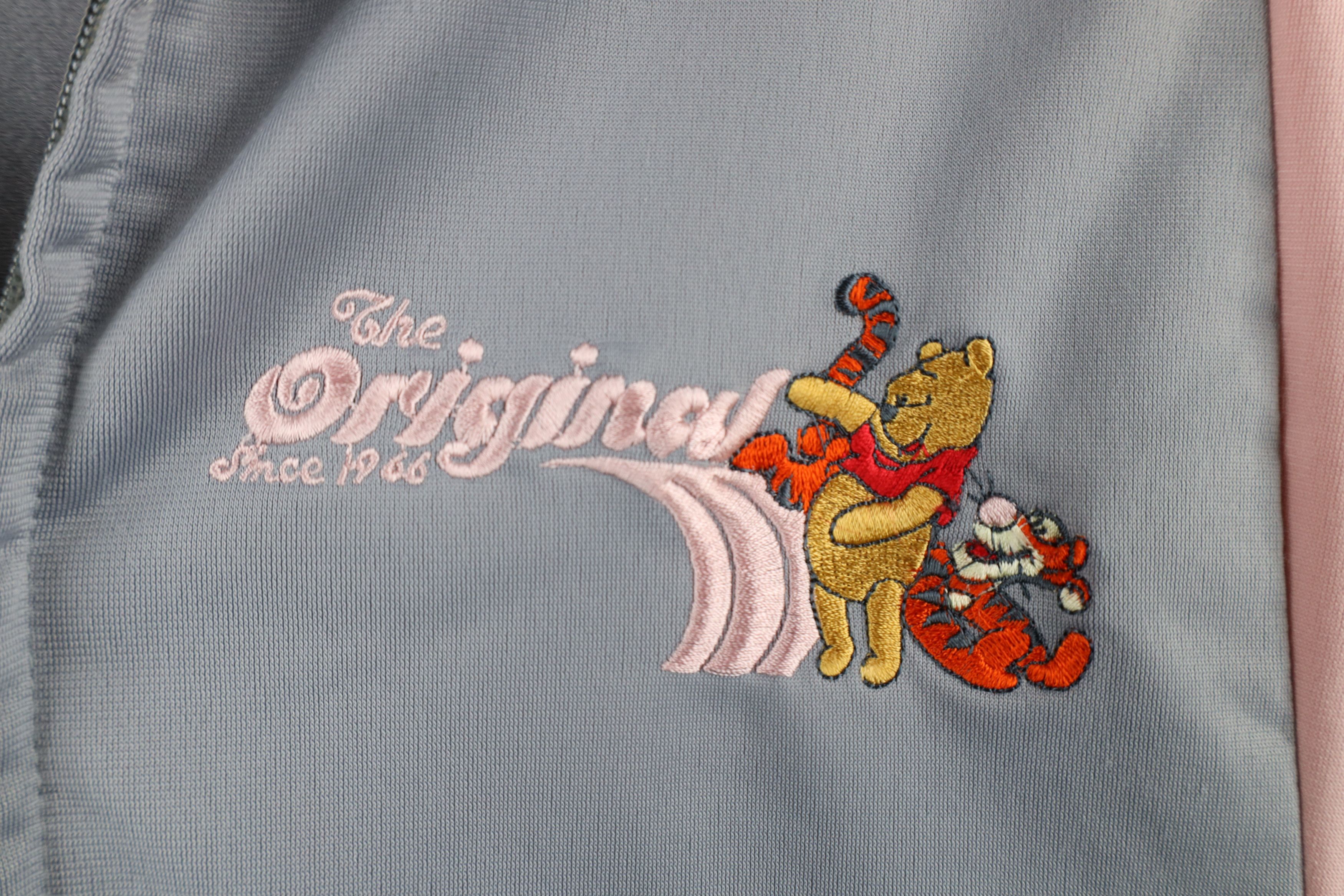 Disney × Vintage Vintage 90s Disney Winnie the Pooh Full Zip Track Jacket Size L / US 10 / IT 46 - 4 Thumbnail