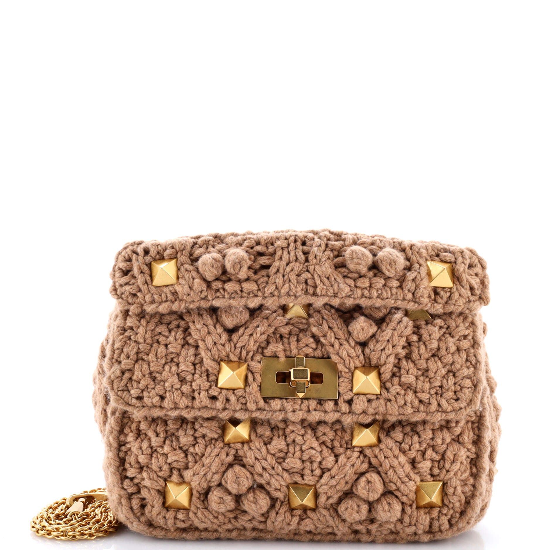 Roman Stud Flap Bag