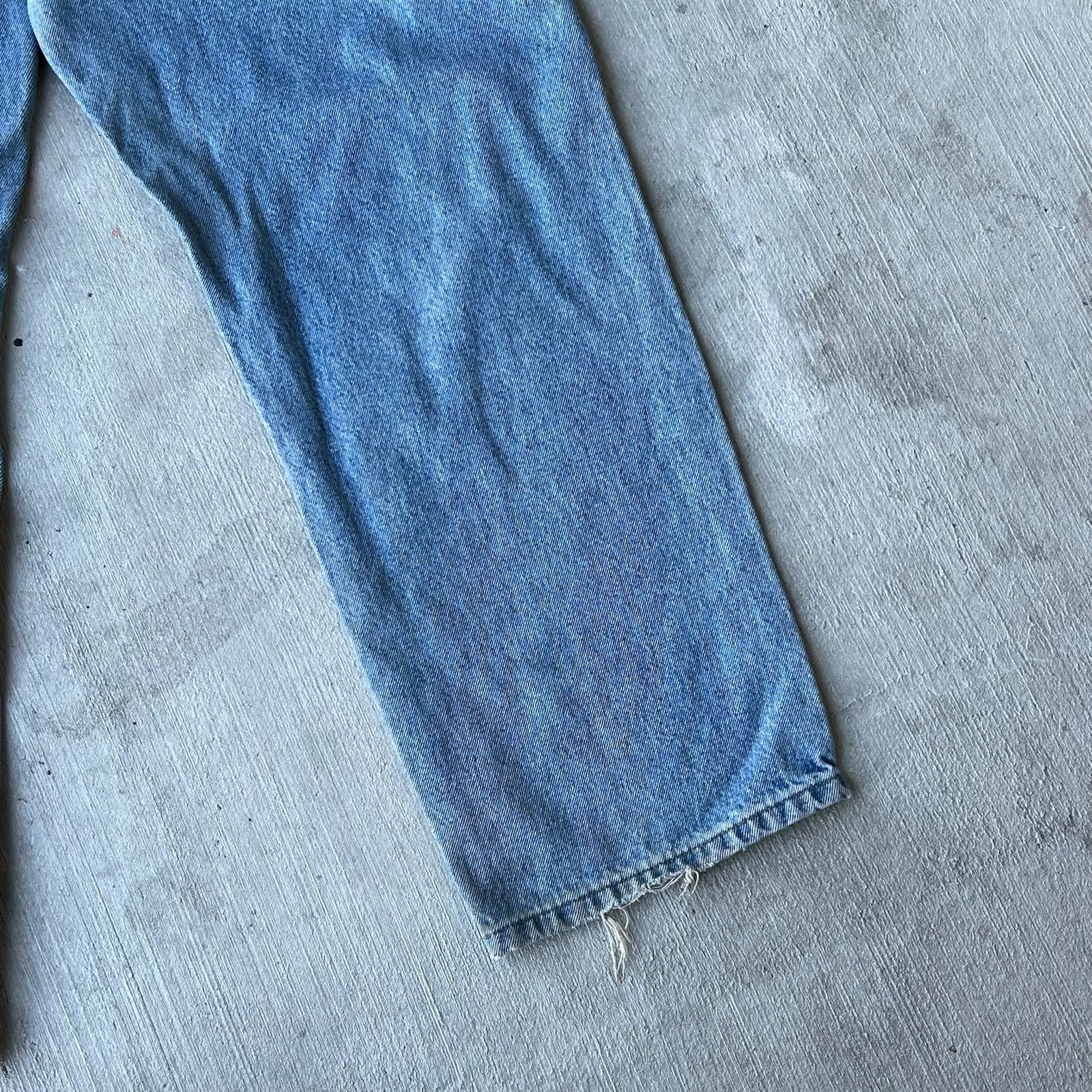 Carhartt × Vintage Carhartt denim blue jean double knee work carpenter pants Size US 34 / EU 50 - 11 Thumbnail