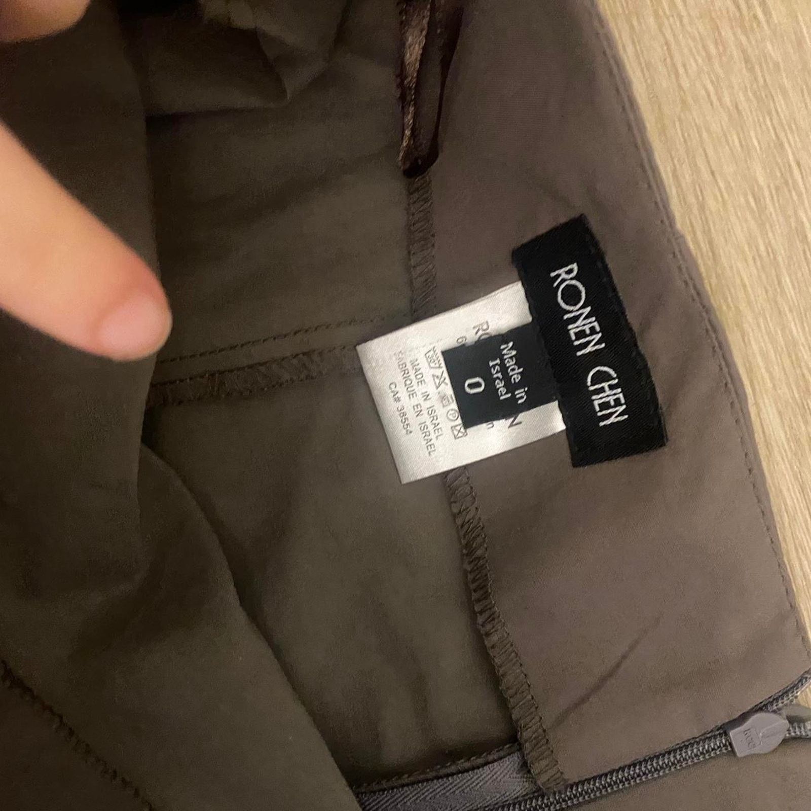 Other Ronen chen ruched layered Size 25" / US 0 / IT 36 - 4 Thumbnail