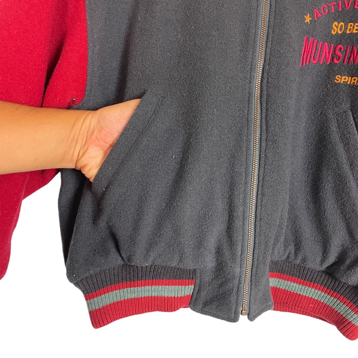 NHL NHL Munsingwear Ice Hockey USA Bomber Jacket Size US S / EU 44-46 / 1 - 10 Thumbnail