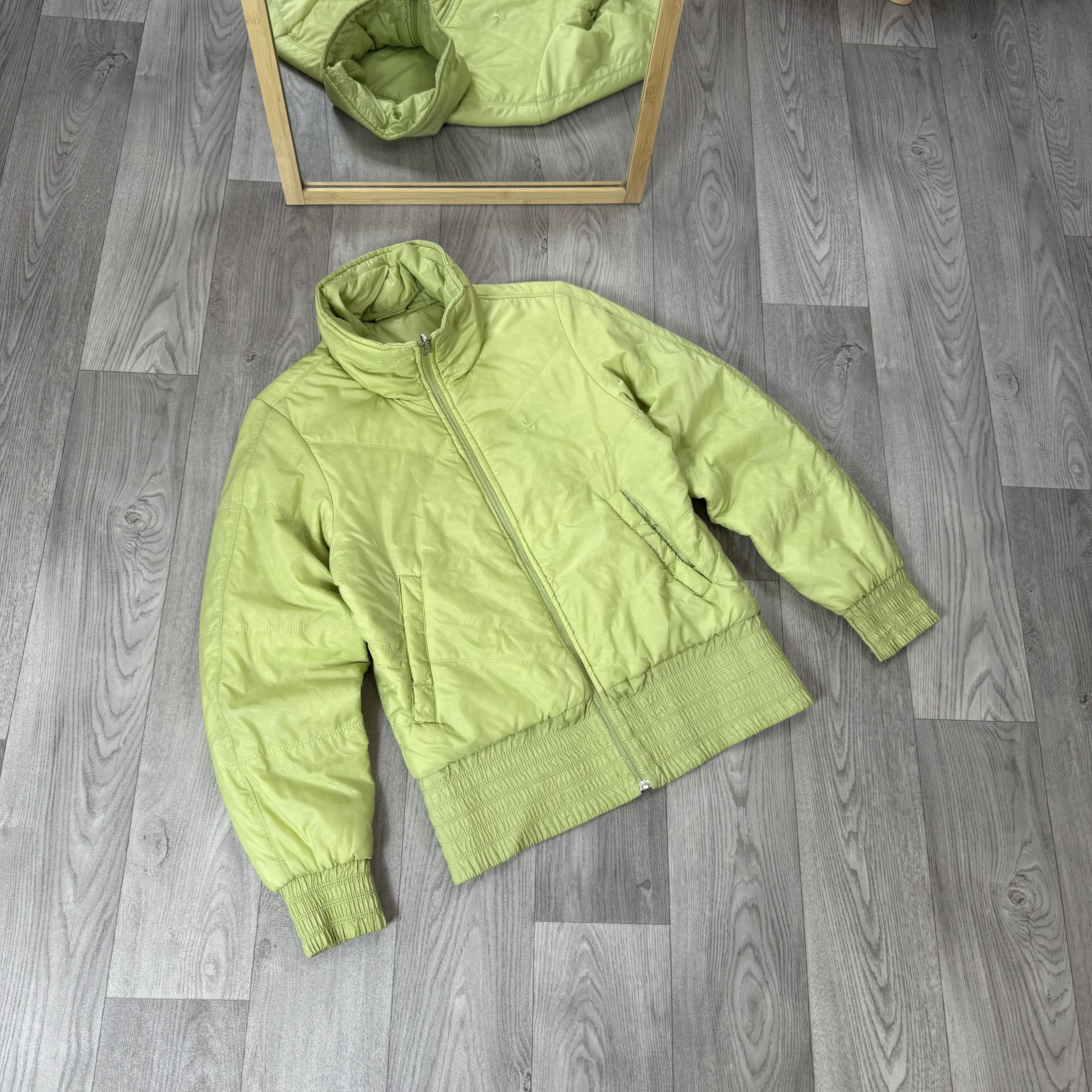 Nike Vintage Nike 90s Reversible Green Women's Jacket M Size M / US 6-8 / IT 42-44 - 3 Thumbnail