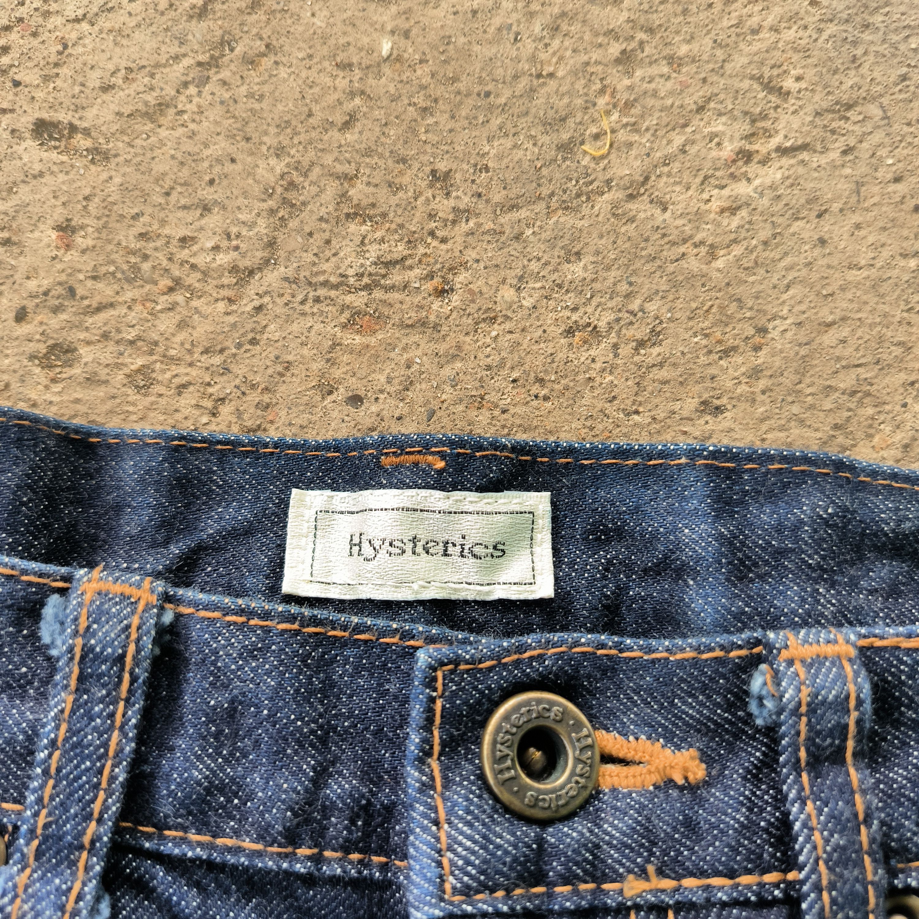Hysteric Glamour Vintage 1990s Hysteric Glamour Indigo Jeans Size US 29 - 4 Thumbnail