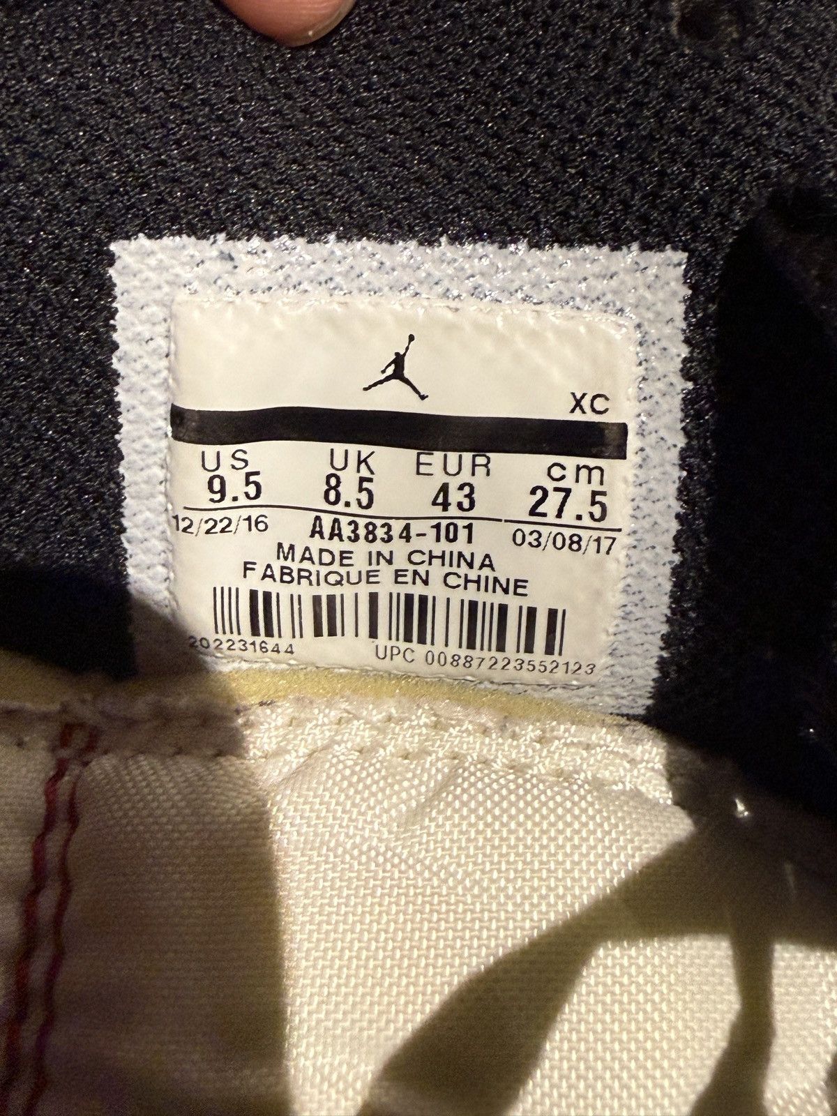 Jordan Brand × Off-White Jordan 1 Off-White Chicago Size US 9.5 / EU 42-43 - 6 Thumbnail
