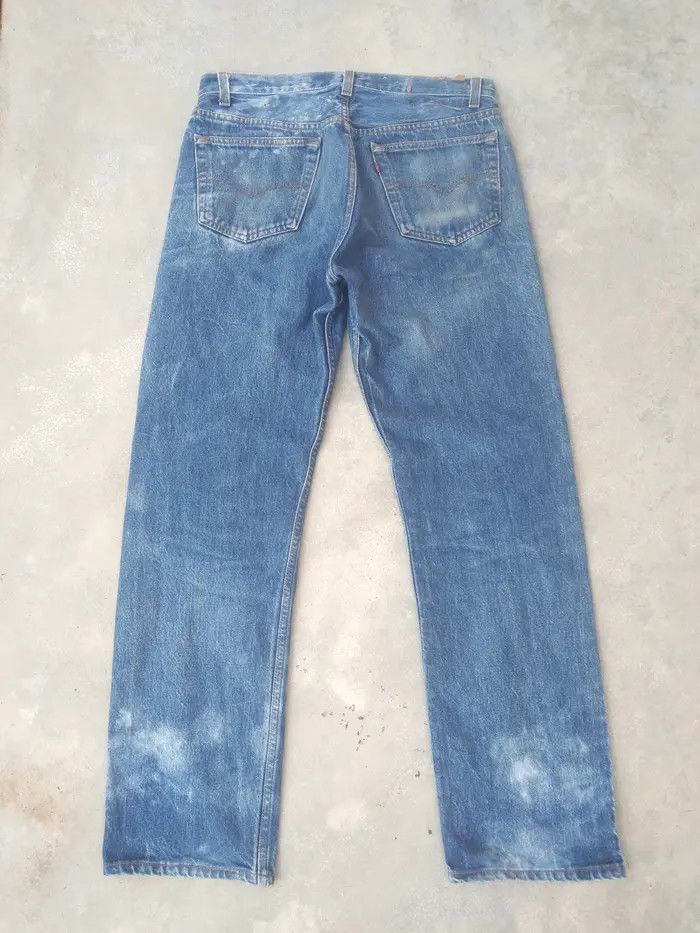 Levi's × Vintage 80s Vintage Levis 501 Made In USA Distressed Jeans 32x30 Size US 32 / EU 48 - 2 Thumbnail