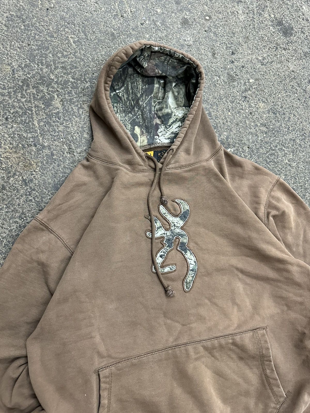 Y2K browning realtree Camo hoodie