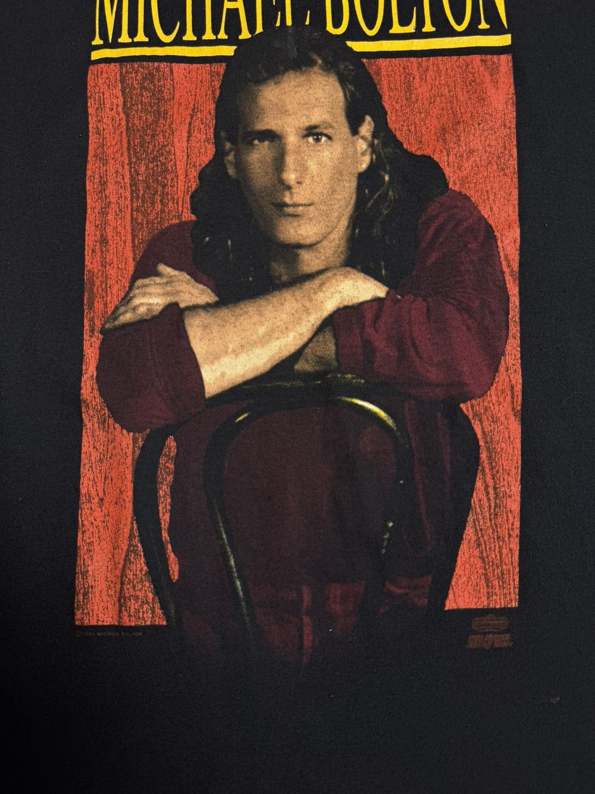 Band Tees 1993 Michael Bolton T-Shirt The Timeless European Tour Size US L / EU 52-54 / 3 - 5 Thumbnail