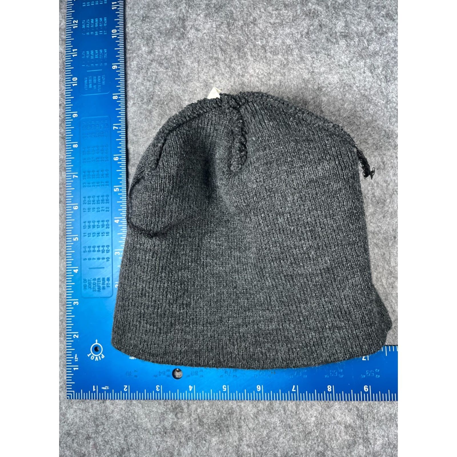 Logo 7 Headmaster Beanie Toque Adult One Size Gray Knit 100% Acrylic Made USA Headmaster Beanie Kid? Size ONE SIZE - 7 Thumbnail