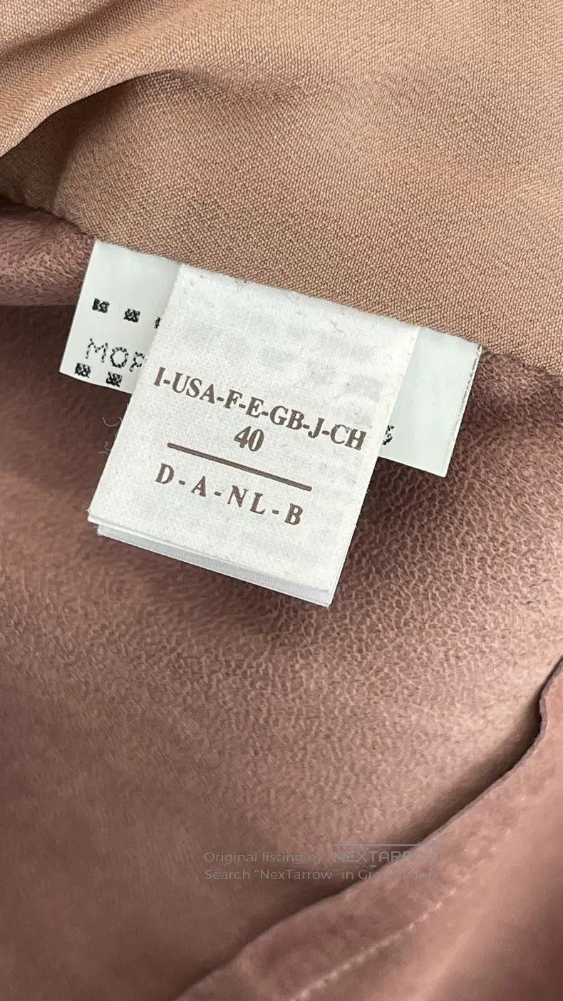 Brunello Cucinelli Brunello Cucinelli Round Neck Leather Jacket Size XS / US 0-2 / IT 36-38 - 6 Thumbnail