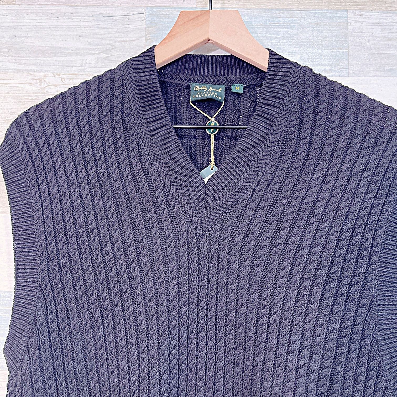Bobby Jones Bobby Jones Vintage Cable Knit Sweater Vest Mens Medium Size US M / EU 48-50 / 2 - 2 Thumbnail