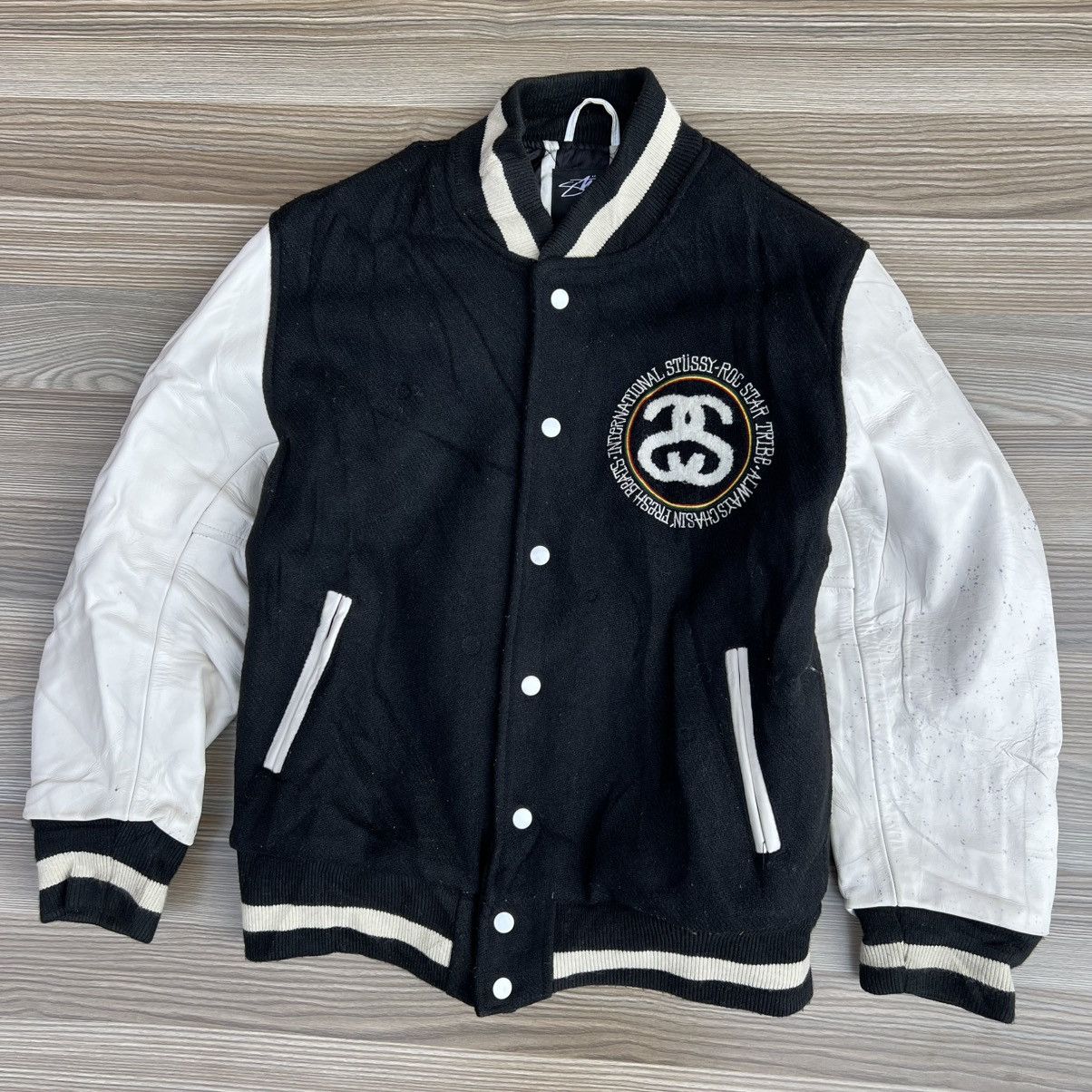 Stussy Stüssy x ROC STAR International Tribe Varsity Jacket Size US L / EU 52-54 / 3 - 3 Thumbnail
