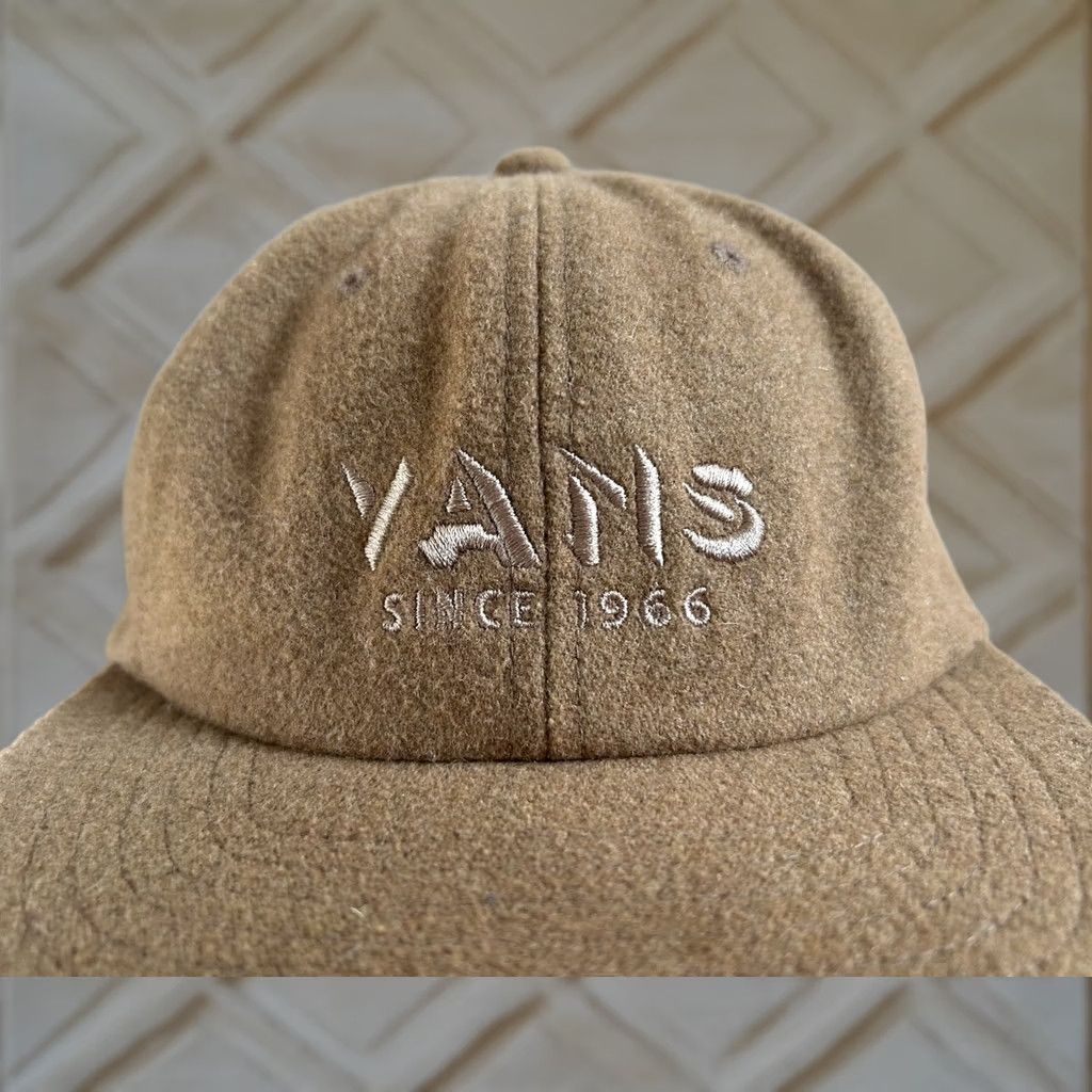 Vans Vans Clark Unstructured Hat Wool Blend Adjustable Tan Camel Embroidered Baseball Cap Men Brown 90s Beach Skateboarding Windsow? Size ONE SIZE - 1 Thumbnail