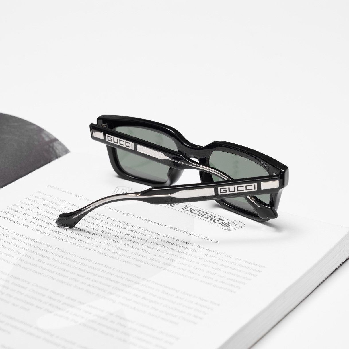 Gucci GUCCI GG1732SK 001 SUNGLASSES Size ONE SIZE - 7 Thumbnail