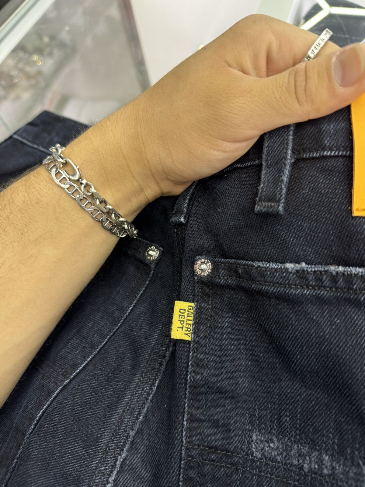 Gallery Dept. Gallery Dept Branko Carpenter Denim Jeans Black Size US 34 / EU 50 - 5 Thumbnail