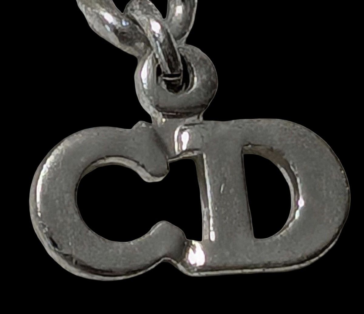 Dior Christian Dior Archival Silver Lock&Key Curb Chain Bracelet Size ONE SIZE - 8 Thumbnail